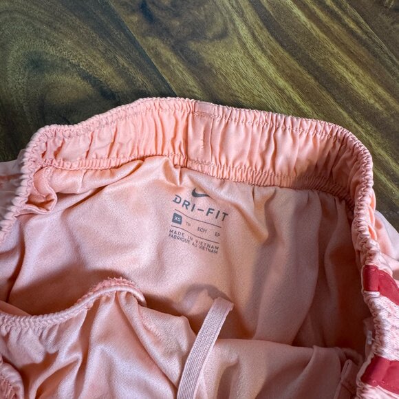 NWOT Nike Dri-Fit Women's Orange and Red Shorts - Picture 2 of 4